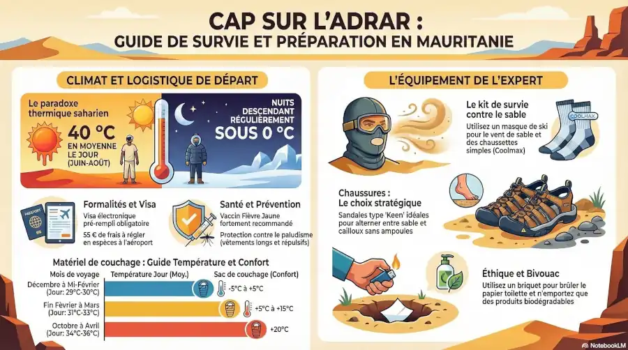 Givre, Failles et Oasis : L'Adrar, le Cœur Brûlant (et Glacial) de la Mauritanie