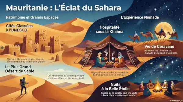 L'eclats du désert mauritanien
