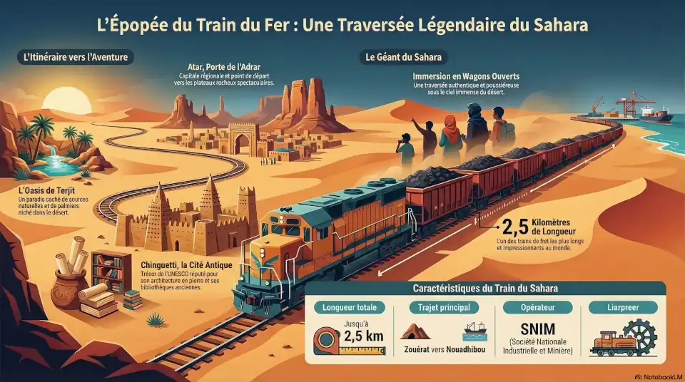 La historia épica del ferrocarril mauritano